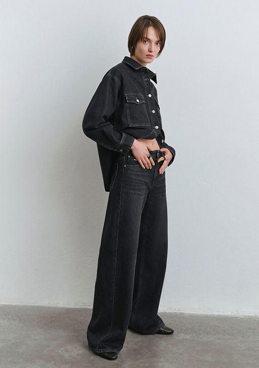 Joy Mavi Edition Gri Jean Pantolon