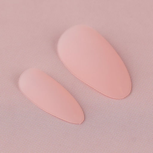 Накладные ногти Естественные, 24 шт., клеевые пластины, форма миндаль, матовый, светло-бежевые - Beauty fox фото 5