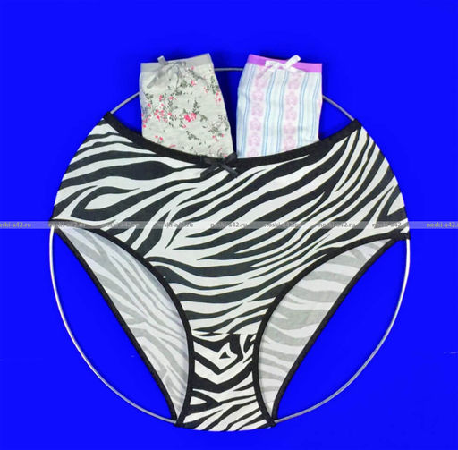 Цена за 3 шт. Трусы женские Miss Emma Турция высокая посадка большие размеры № 6