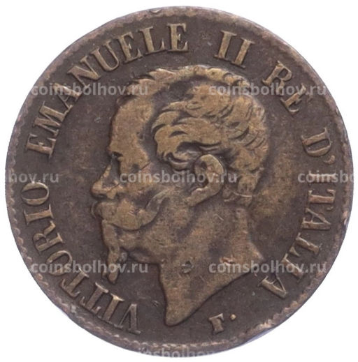 1 чентезимо 1861 года M Италия