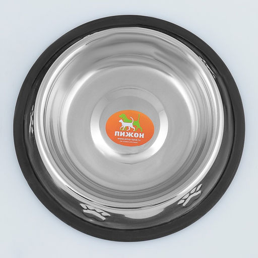 Миска с нескользящим основанием рельефная, 470 мл - Пижон фото 3