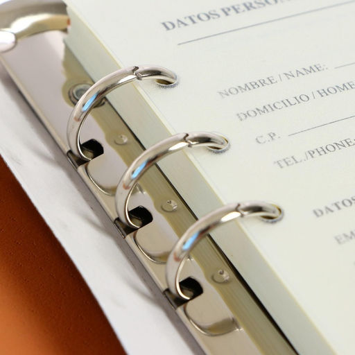 Органайзер на кольцах А5, 90 листов в линейку, с хлястиком, МИКС - Calligrata фото 5