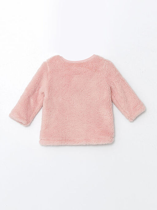 Uzun Kollu Nak??l? Pel?? K?z Bebek Pijama Tak?m? - Waikiki фото 3