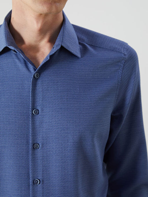 Slim Fit Uzun Kollu Arm?rl? Erkek G?mlek