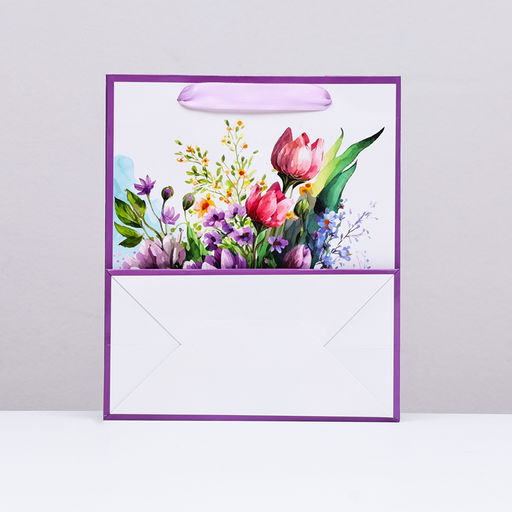 Пакет ламинированный вертикальный Самой красивой, 23 х 27 х 11,5 см - Simaland фото 2