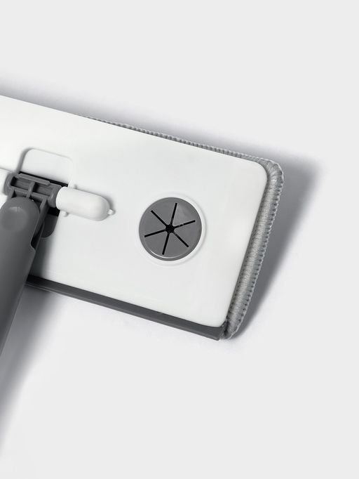 Швабра для стен и окон, со сгоном, стальная ручка, 2 насадки из микрофибры, 20885 см - Simaland фото 8