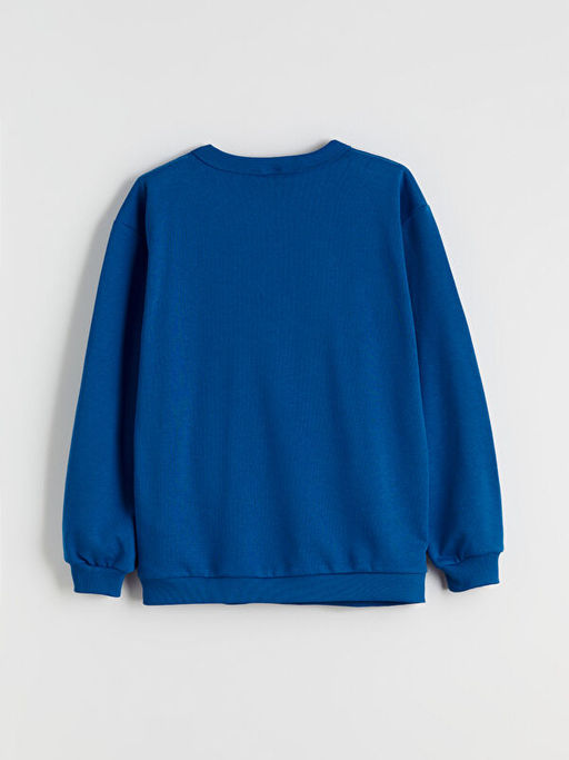 Bisiklet Yaka Erkek ?ocuk Sweatshirt