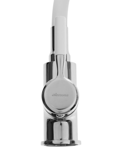 Смеситель для кухни с силиконовым изливом и гайкой, A9890G-2