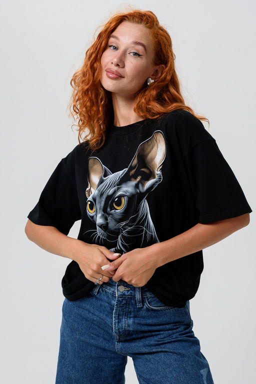 8506/1 Футболка женская оверсайз - Натали фото 106