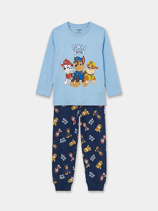 Bisiklet Yaka Paw Patrol Erkek ?ocuk Pijama Tak?m?