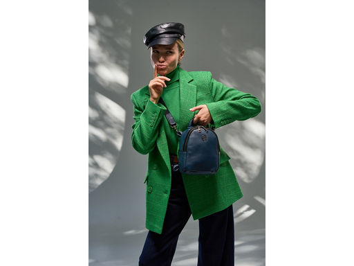 Сумка-рюкзак женский Lanotti 6610/Синий