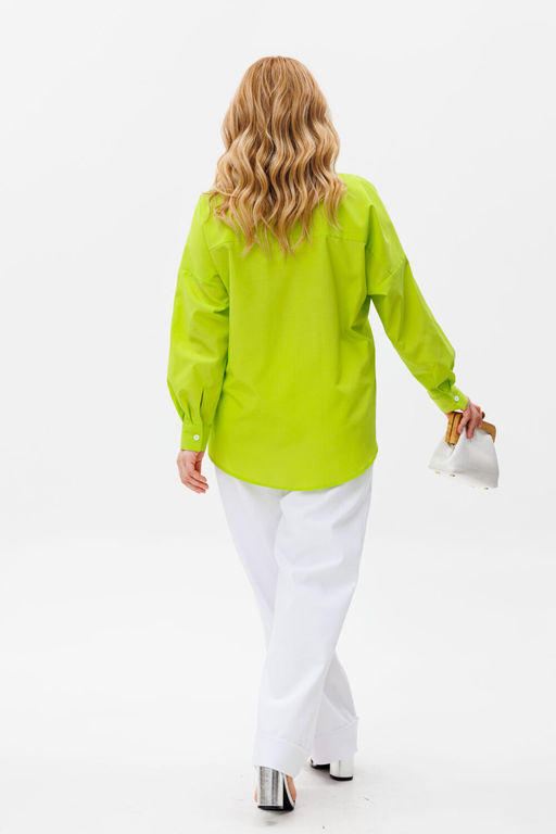 Рубашка Michel Chic 778 салатовый  фото 6