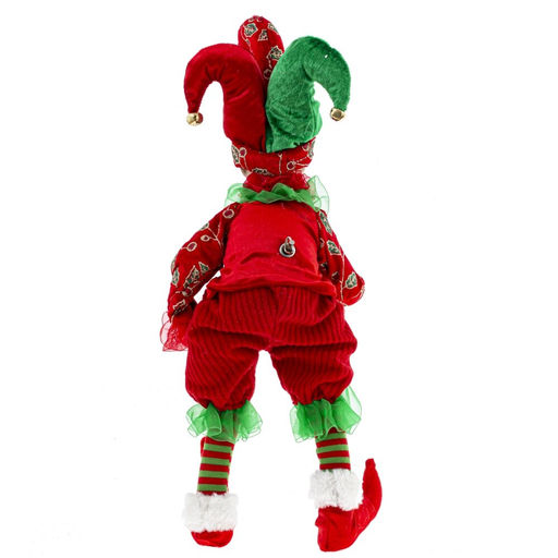 Игрушка набивная "Клоун" (муз,движ), L15 W13 H45 см (полка 25 см.)