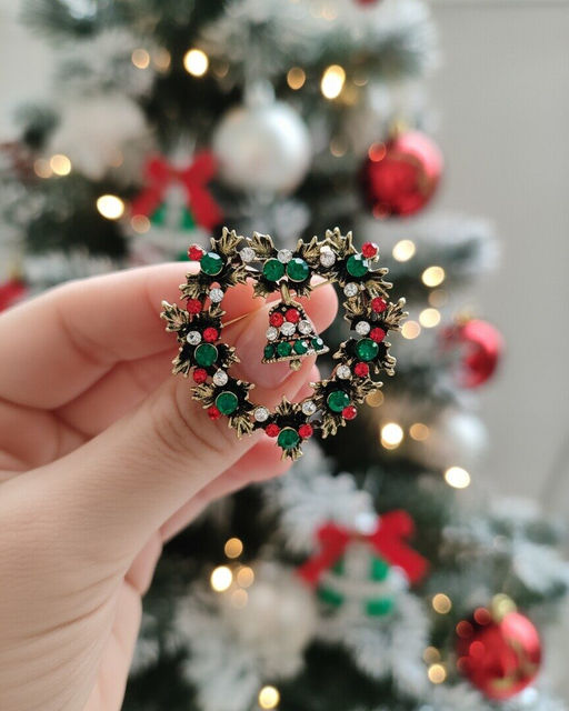 Брошь Новогодний стиль