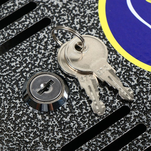 Ящик почтовый с замком, горизонтальный Широкий, серебристый - Simaland фото 11