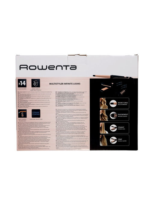 Мультистайлер ROWENTA  CF4231F0, 1200Вт, 40-190°C, 6 насадок, керамика
