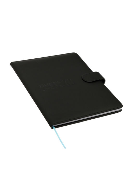 Дневник школьный 1-11 класс, ляссе, обложка искусственная кожа, с хлястиком, чёрный