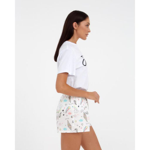 Шорты женские KAFTAN Unicorn, размер 40-42, белые
