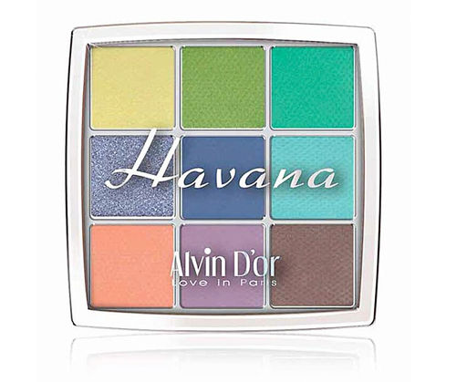 Alvin Dor AES-16 Тени для век Havana 9 colors 1 ср год 12.2025