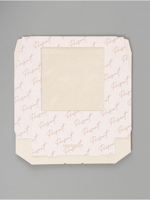 Цена за 5 шт. Коробка подарочная складная «Для тебя», 20×20×4 см, с окном