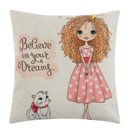Наволочка декоративная Этель Девичьи историиМечты 40х40 см, велюр  фото 6