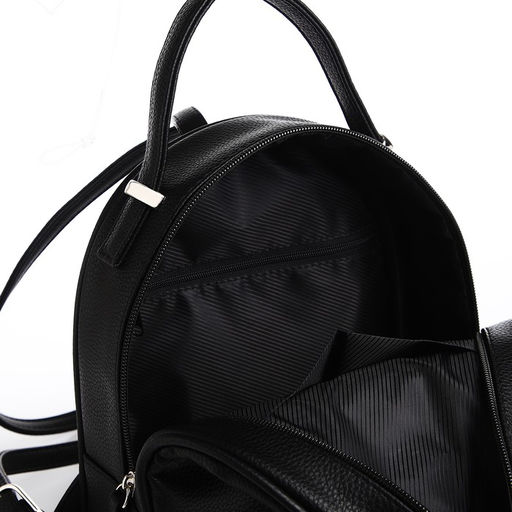 Рюкзак женский городской TEXTURA, цвет чёрный  фото 6