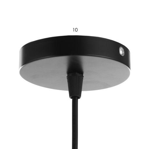 Светильник BayerLux «Джавиер» Е14 40 Вт черно-янтарный 15×15×35-185 см