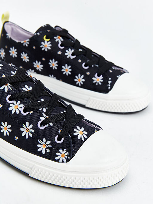 Ba?c?kl? Bask?l? K?z ?ocuk Spor Ayakkab? - Waikiki фото 3