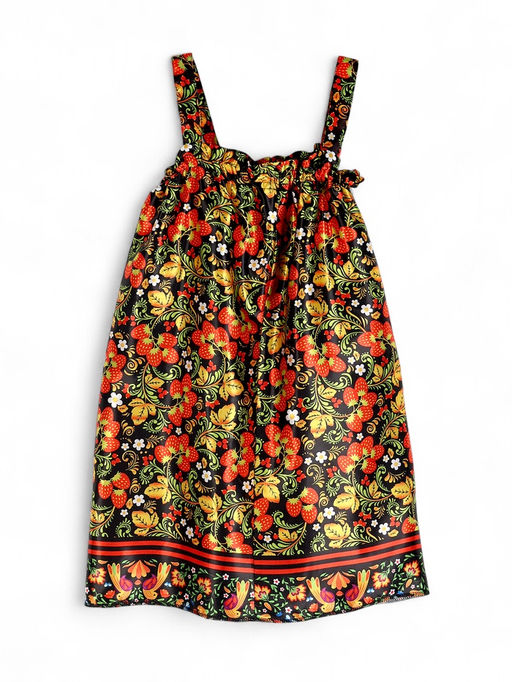 Сарафан русский народный «Русская девица», рост 134-146, черный