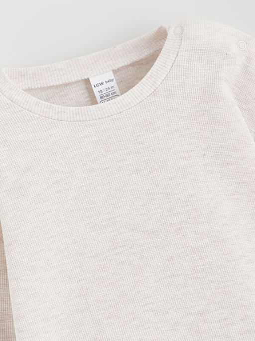 Bisiklet Yaka Erkek Bebek Sweatshirt