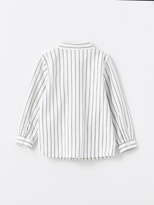 Uzun Kollu ?izgili Erkek Bebek G?mlek - Waikiki фото 2