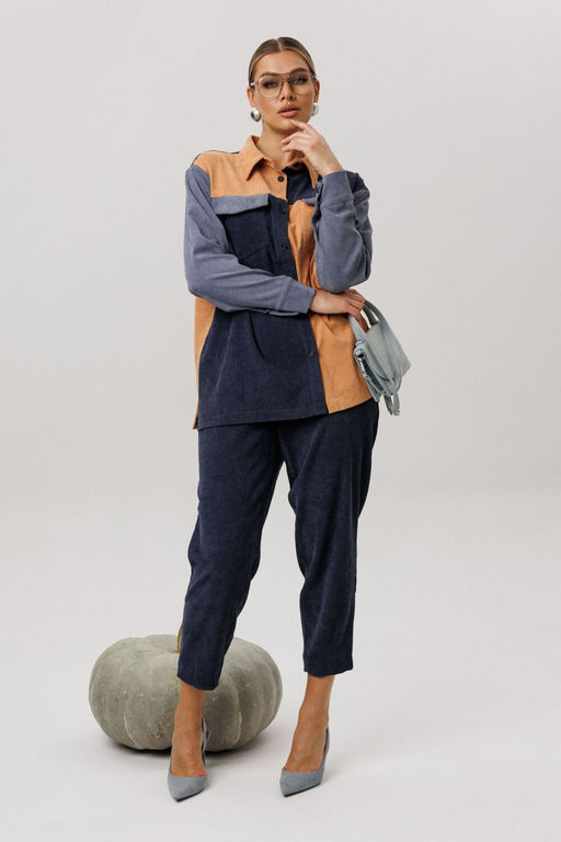 Брюки ANELLI 1747 глубина ночи