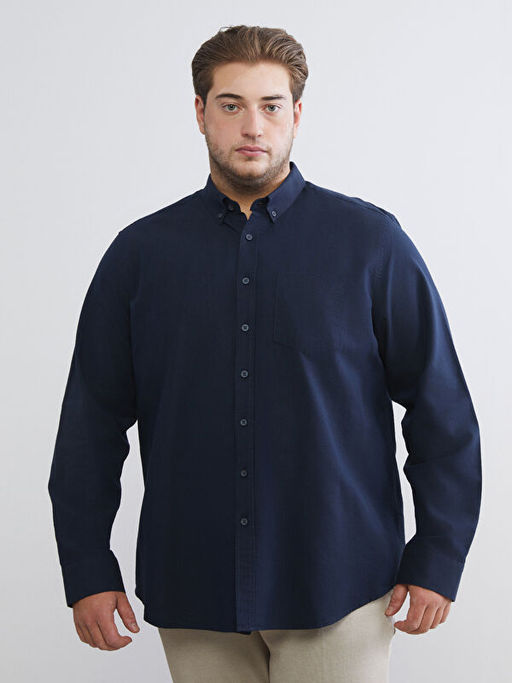 Regular Fit Uzun Kollu Oxford Erkek G?mlek