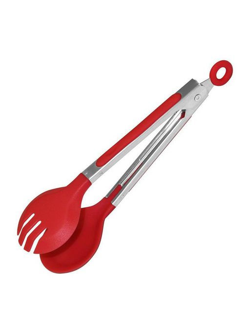 Щипцы кухонные универсальные Tongs-03 (нейлон + нерж.сталь), 17,5 см 985850 /Mallony/ фото 2