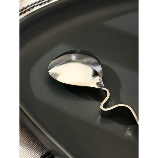 Ложка десертная из нержавеющей стали Magistro, длина 14,5 см, цвет серебряный фото 4