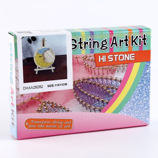 Набор для творчества Стринг арт. Месяц на подставке - Simaland фото 2