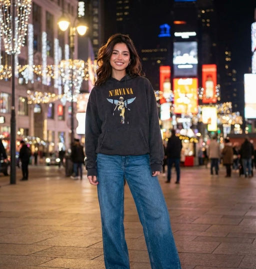 K13386 Толстовка с капюшоном ЧЕРНЫЙ_02