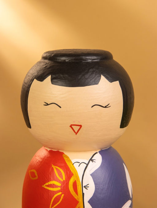 Японская кукла кокеши «Такаши», 7×7.5×15 см