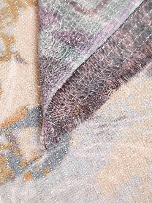 Палантин жен. шерсть+шелк+люр 70х180 S55-8259-19 - Eleganzza фото 4