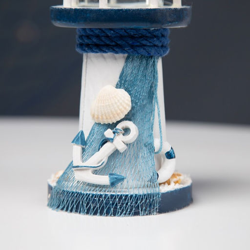 Деревянный подсвечник на 1 свечу «Маяк», 15×8×8 см