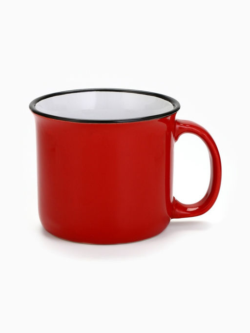 Кружка керамическая, новогодняя «Согревайся», 450 мл