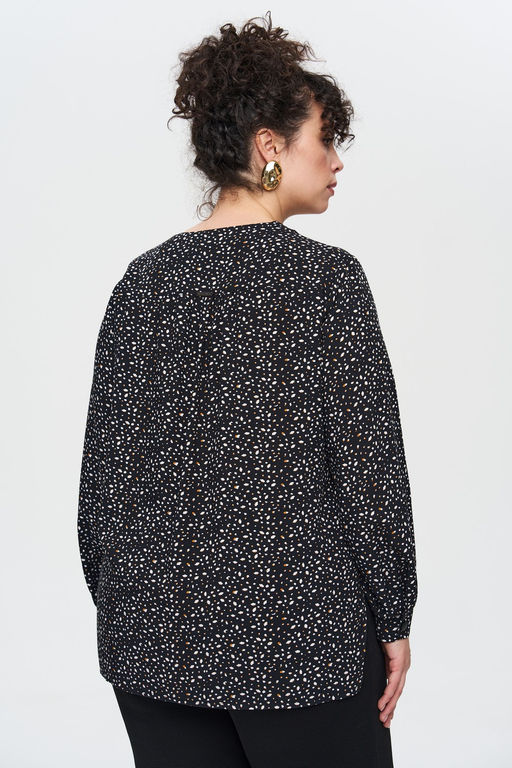 Блуза Грильяж черный