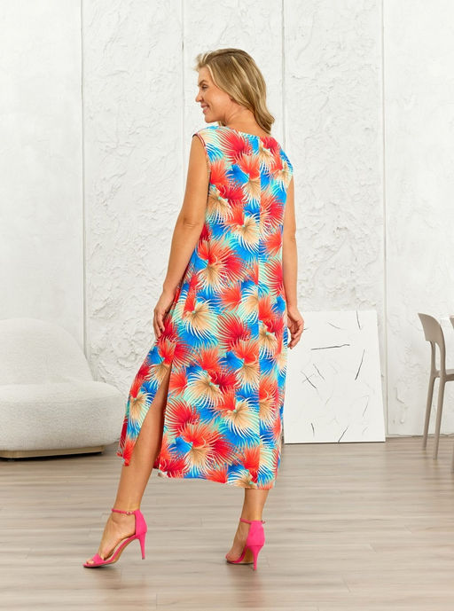 платье Штапель,вискоза 100 %. - Lavelis фото 4