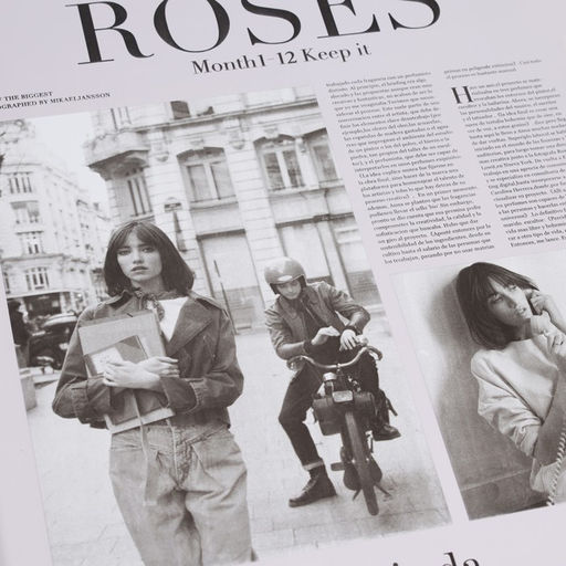 Цена за 20 шт. Пленка флористическая Газета моды 65мкм, 50 х 58 см - UPAK LAND фото 4