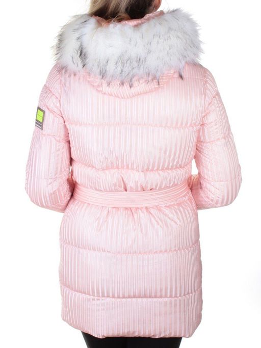 2037 PINK Куртка зимняя облегченная женская Yixiangyuan
