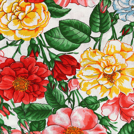 "Дикая роза" Комплект столовый 4пр: салфетка сервировочная 45х45см, хлопок "Комфорт" 171г/м2, "Домашняя мода" (Россия)