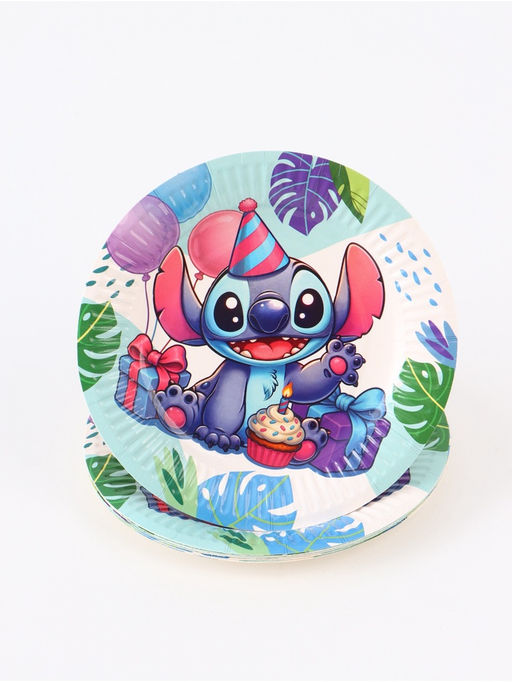 Тарелка одноразовая 18 см, набор 10 шт, Монстрик