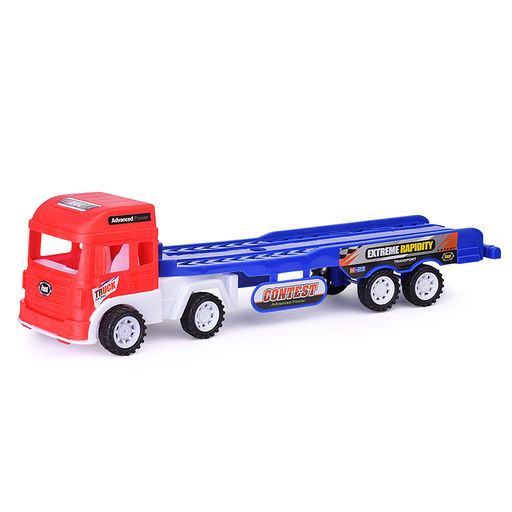 Автовоз с погрузчиками, под колпаком