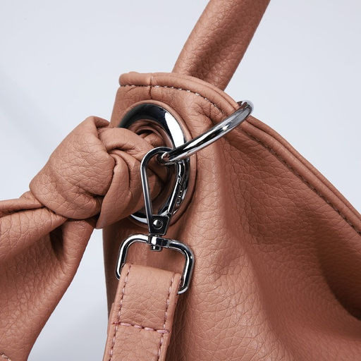 Сумка-тоут на молнии, 2 наружных кармана, цвет розовый - Simaland фото 5