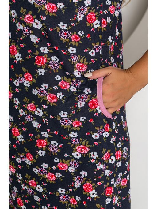 ПЛАТЬЕ ДОМАШНЕЕ АННЭТА БЛЭК ПИНК -